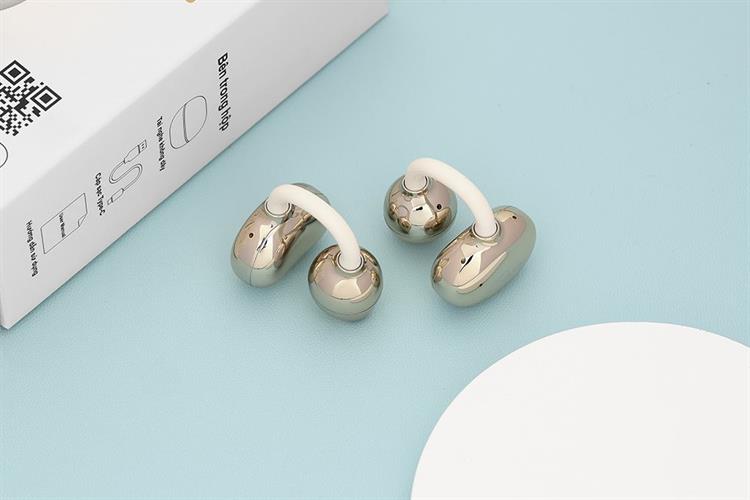 Tai nghe Bluetooth Open-Ear OWS Rezo MuseGo 2 Màu Màu be