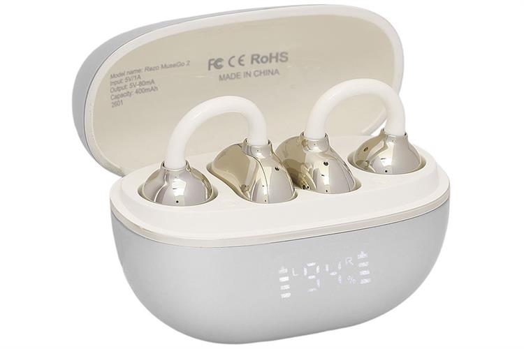 Tai nghe Bluetooth Open-Ear OWS Rezo MuseGo 2 Màu Màu be