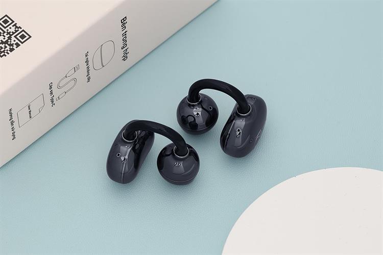 Tai nghe Bluetooth Open-Ear OWS Rezo MuseGo 2 Màu Xám