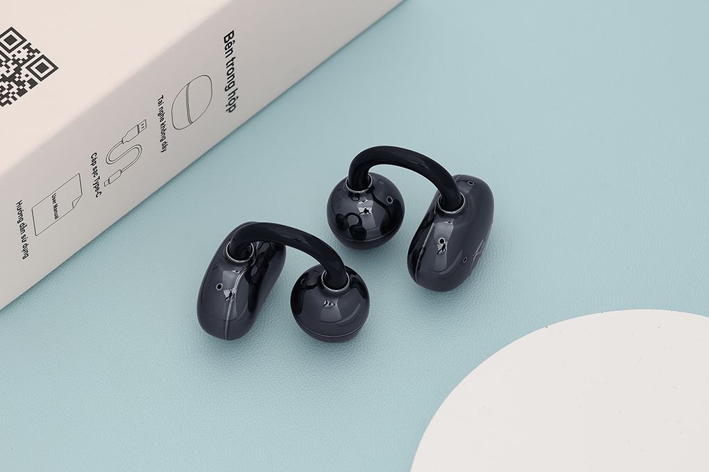 Tai nghe Bluetooth Open-Ear OWS Rezo MuseGo 2 Màu Xám