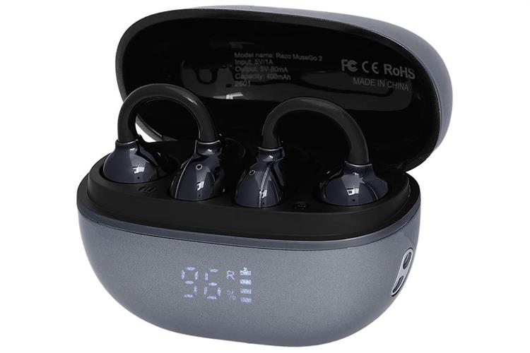 Tai nghe Bluetooth Open-Ear OWS Rezo MuseGo 2 Màu Xám