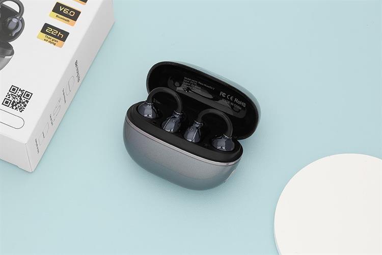 Tai nghe Bluetooth Open-Ear OWS Rezo MuseGo 2 Màu Xám