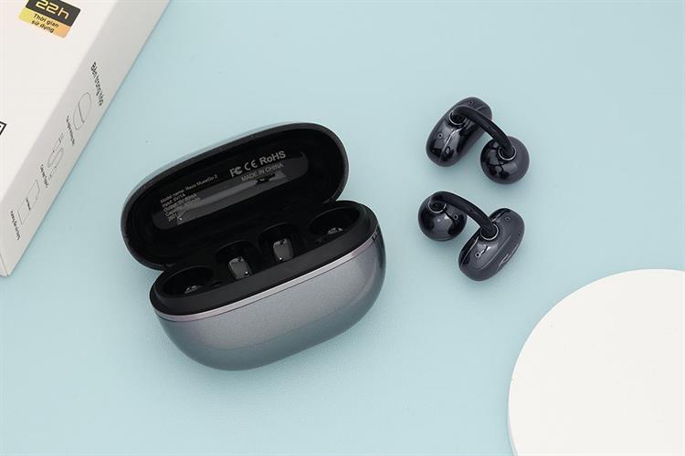 Tai nghe Bluetooth Open-Ear OWS Rezo MuseGo 2 Màu Xám