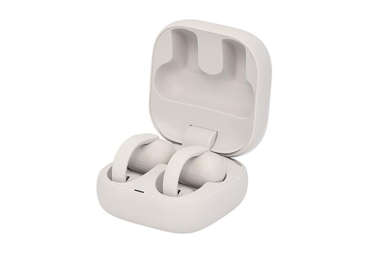 Tai nghe Bluetooth Open-Ear OWS Sony Clip WF-LC900 Màu Kem