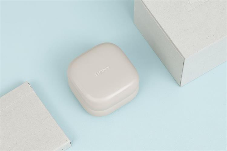 Tai nghe Bluetooth Open-Ear OWS Sony Clip WF-LC900 Màu Kem