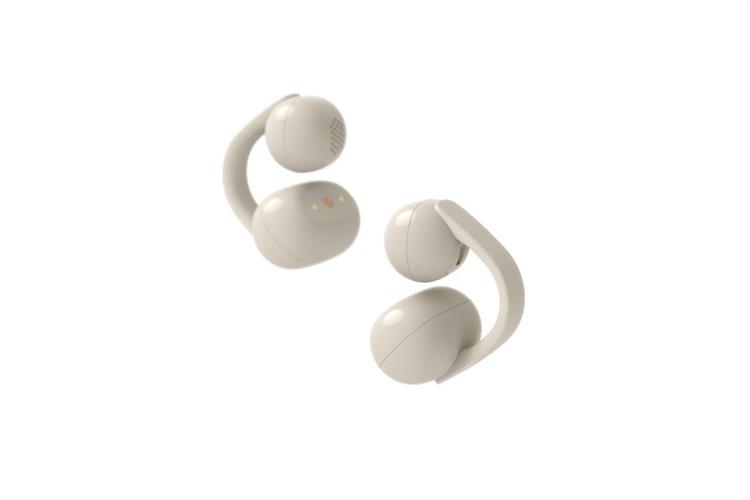 Tai nghe Bluetooth True Wireless Sony Clip WF-LC900 Màu Kem