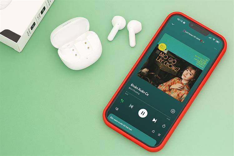 Tai nghe Bluetooth True Wireless AVA+ Go P510 Màu Trắng