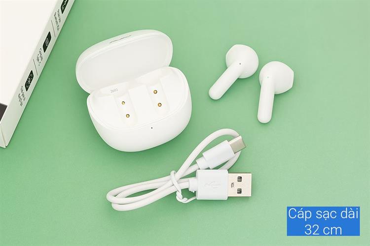 Tai nghe Bluetooth True Wireless AVA+ Go P510 Màu Trắng