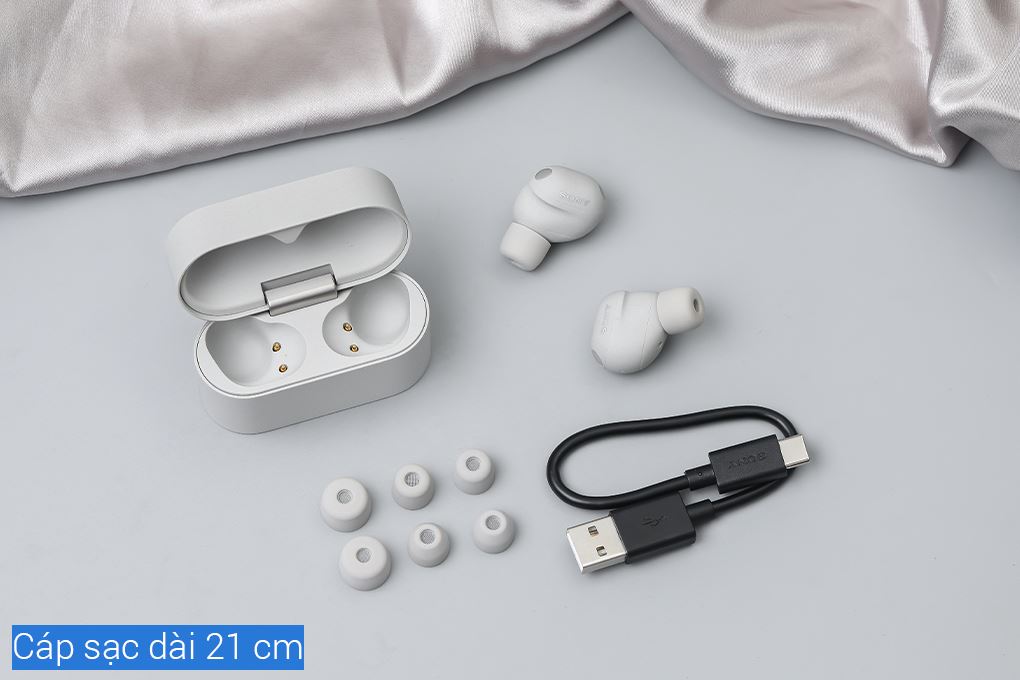 Tai nghe Bluetooth True Wireless Sony WF-1000XM6 Màu Trắng