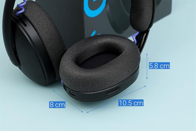 Tai nghe Bluetooth Chụp Tai Gaming Logitech G325 Màu Đen