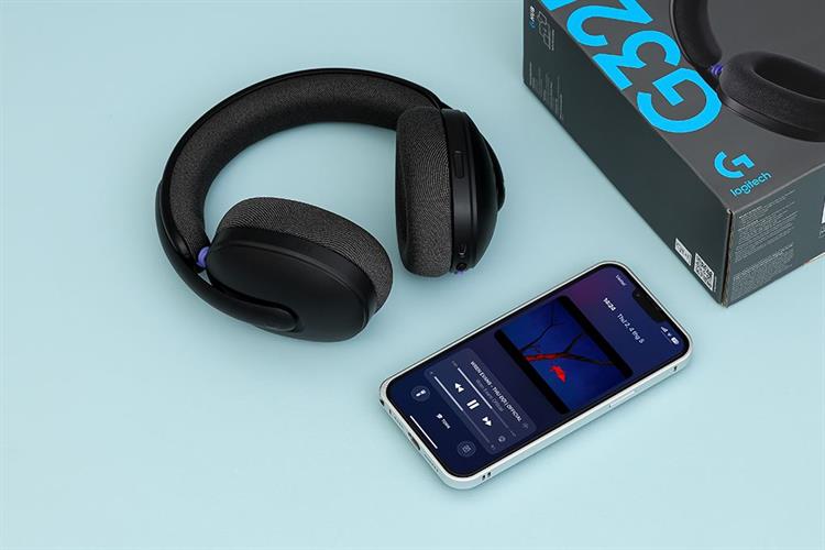 Tai nghe Bluetooth Chụp Tai Gaming Logitech G325 Màu Đen