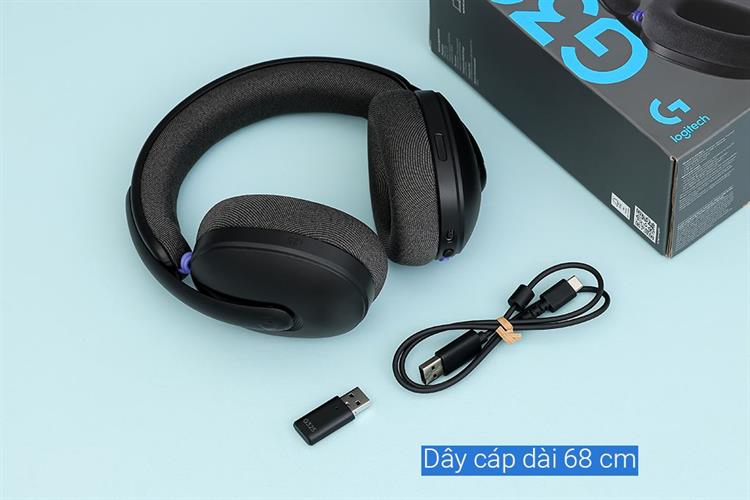 Tai nghe Bluetooth Chụp Tai Gaming Logitech G325 Màu Đen