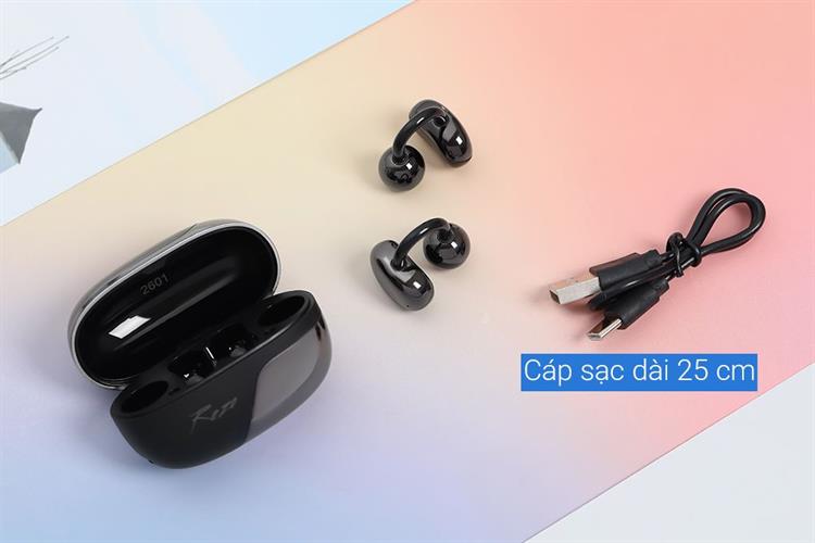 Tai nghe Bluetooth Open-Ear OWS Rezo MuseGo OWS1010 Màu Đen