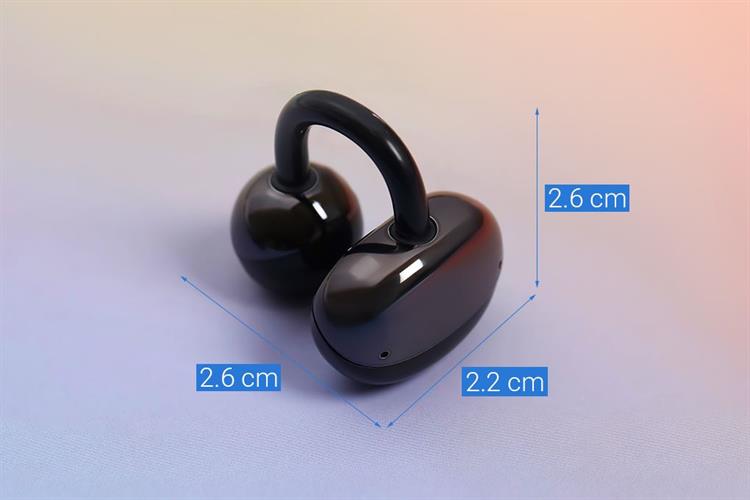 Tai nghe Bluetooth Open-Ear OWS Rezo MuseGo OWS1010 Màu Đen