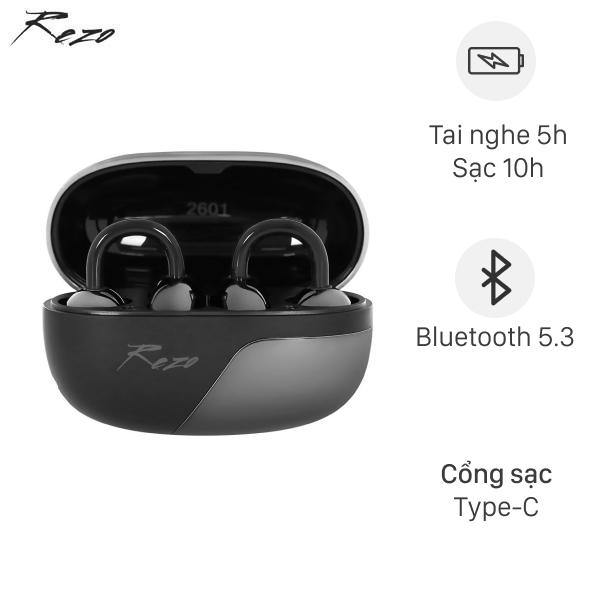 Tai nghe Open-Ear OWS Rezo MuseGo OWS1010