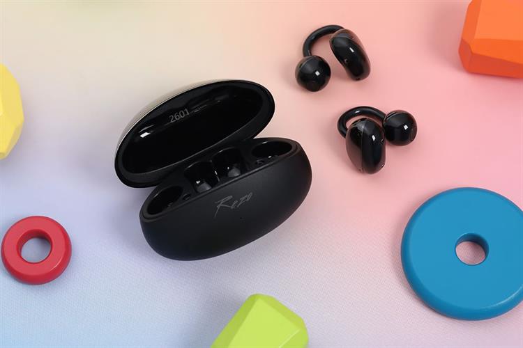 Tai nghe Bluetooth Open-Ear OWS Rezo LiteWave OWS1020 Màu Đen