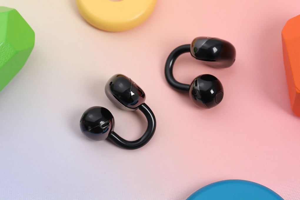 Tai nghe Bluetooth Open-Ear OWS Rezo LiteWave OWS1020 Màu Đen