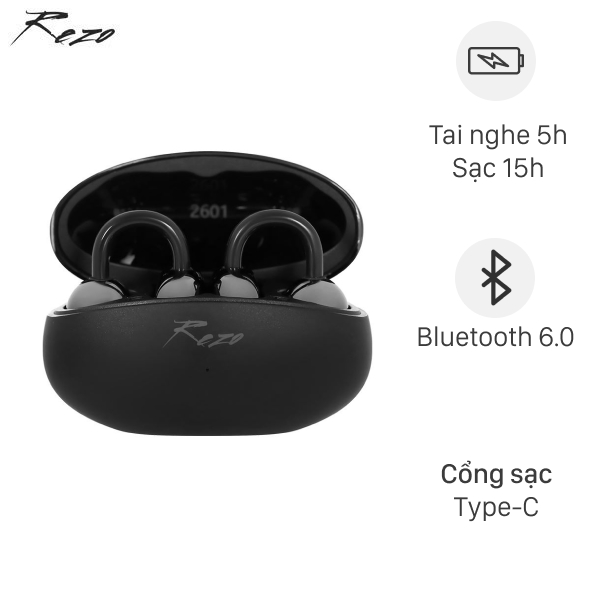 Tai nghe Open-Ear OWS Rezo LiteWave OWS1020