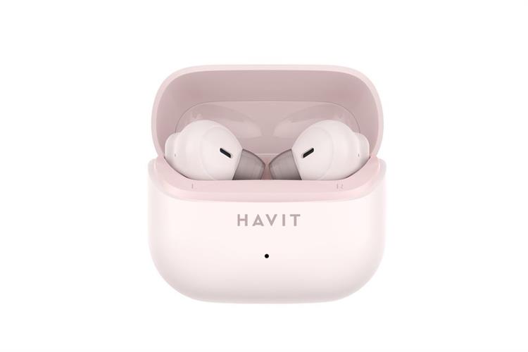 Tai nghe Bluetooth True Wireless Havit LIFE T1 Màu Hồng