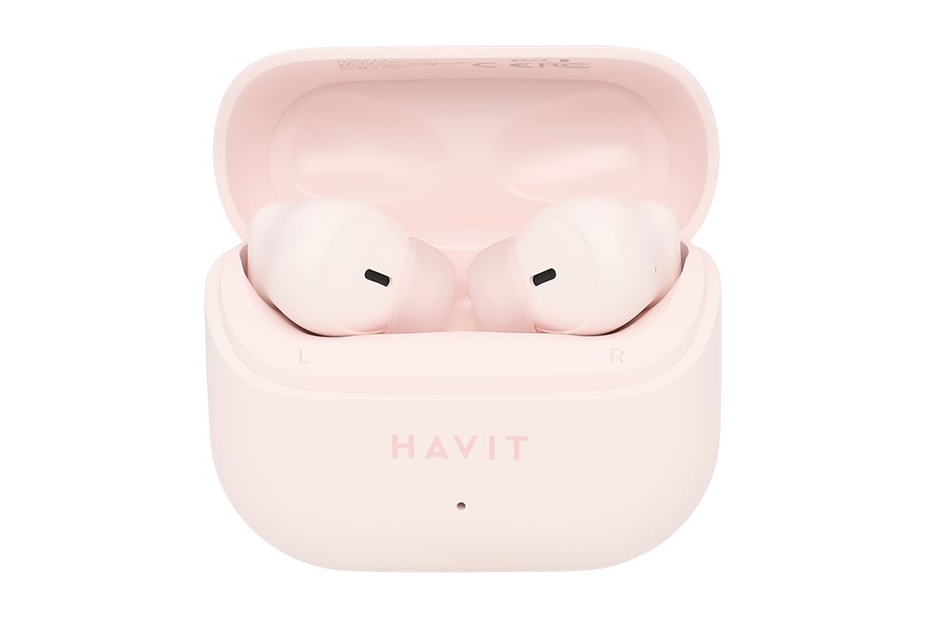 Tai nghe Bluetooth True Wireless Havit LIFE T1 Màu Hồng