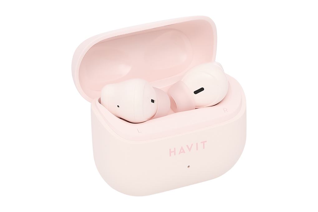 Tai nghe Bluetooth True Wireless Havit LIFE T1 Màu Hồng