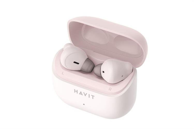 Tai nghe Bluetooth True Wireless Havit LIFE T1 Màu Hồng