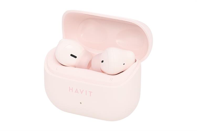 Tai nghe Bluetooth True Wireless Havit LIFE T1 Màu Hồng