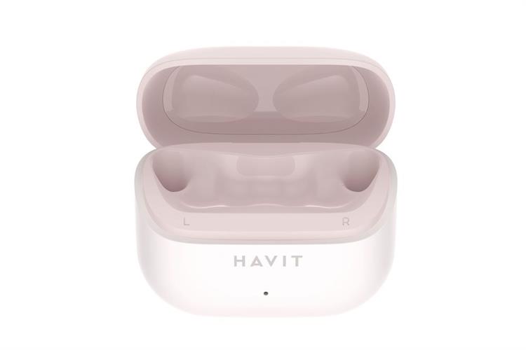 Tai nghe Bluetooth True Wireless Havit LIFE T1 Màu Hồng
