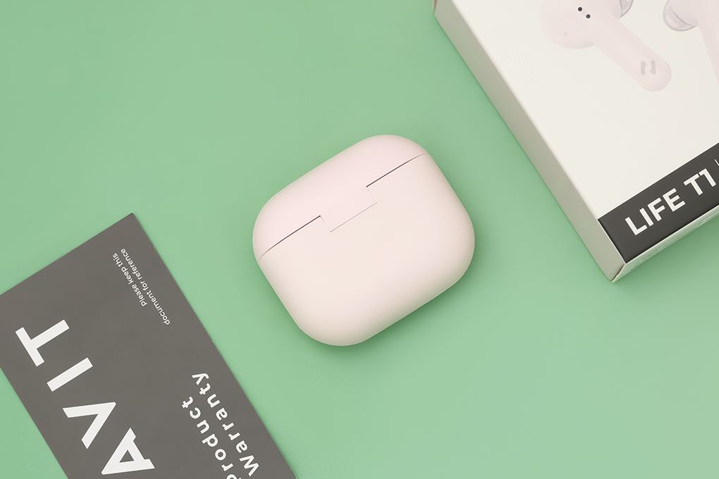 Tai nghe Bluetooth True Wireless Havit LIFE T1 Màu Hồng