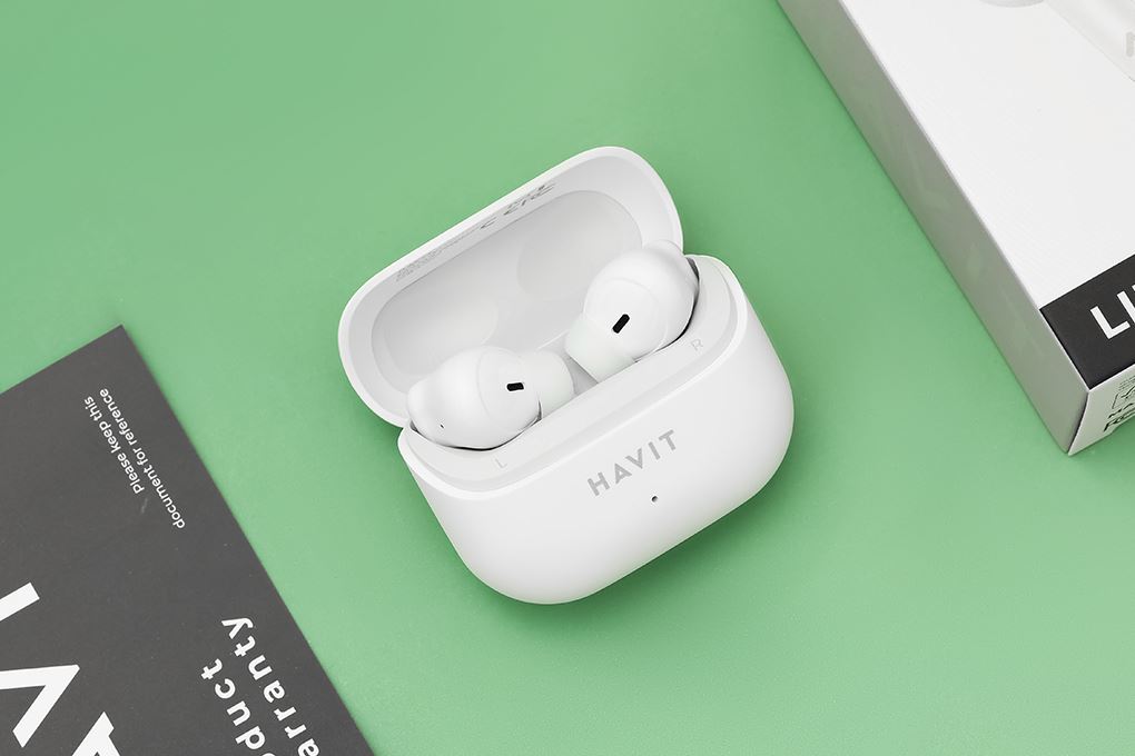 Tai nghe Bluetooth True Wireless Havit LIFE T1 Màu Trắng