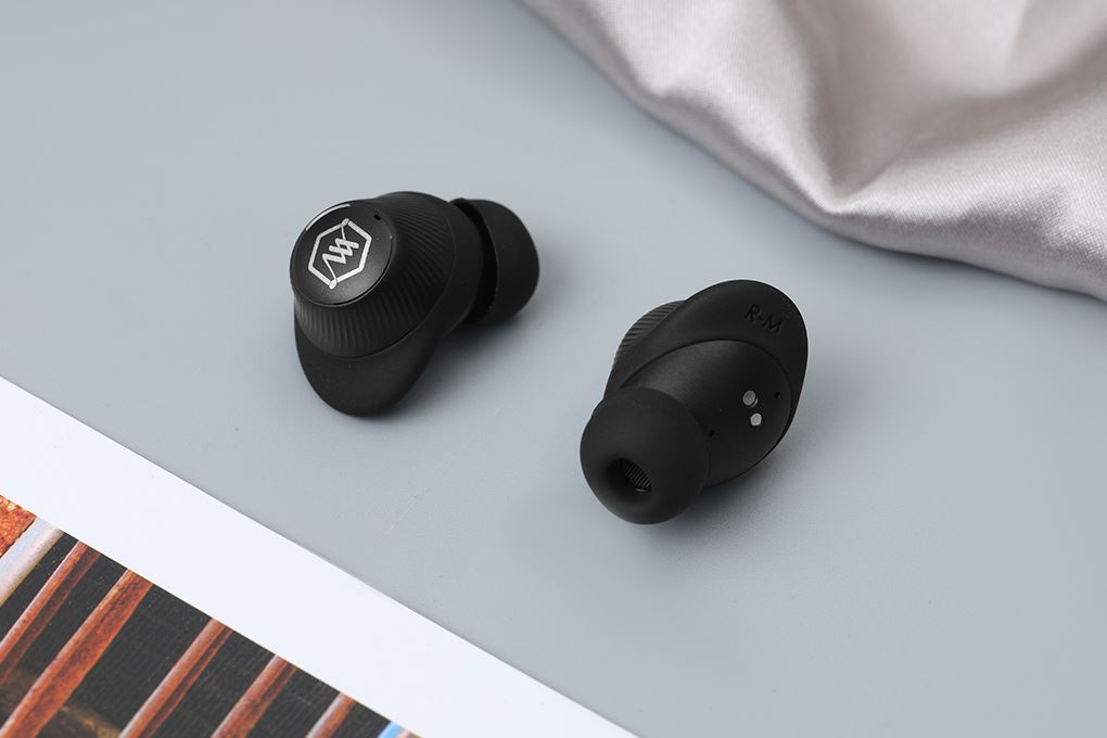 Tai nghe Bluetooth True Wireless Alpha Works AW CURVE320BLK Màu Đen