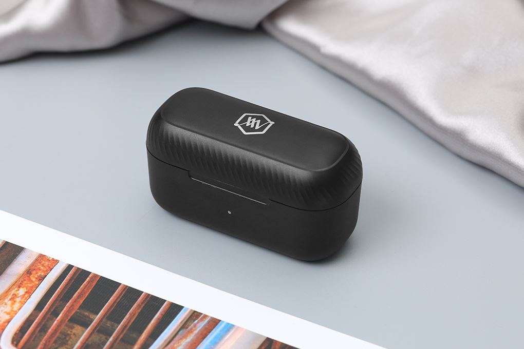 Tai nghe Bluetooth True Wireless Alpha Works AW CURVE320BLK Màu Đen