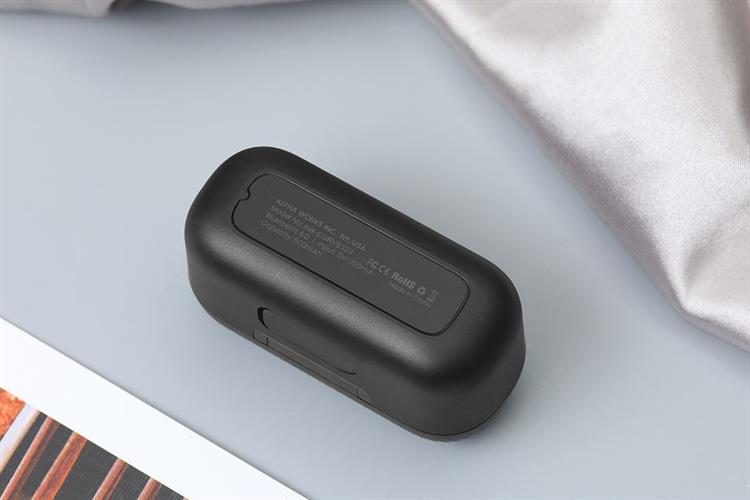 Tai nghe Bluetooth True Wireless Alpha Works AW CURVE320BLK Màu Đen