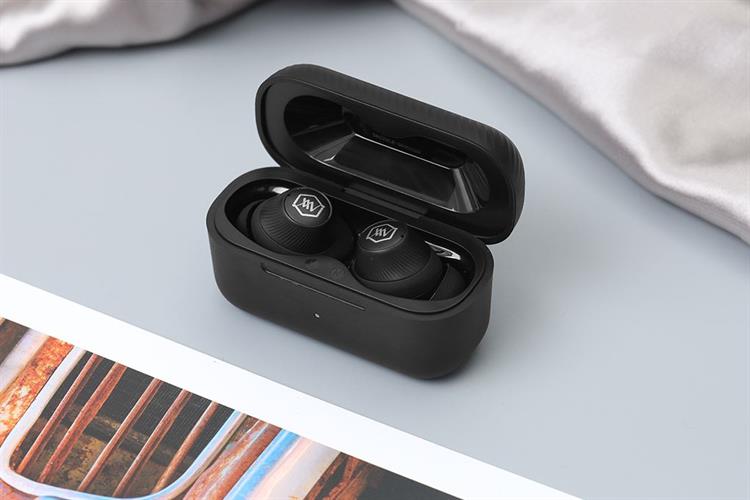 Tai nghe Bluetooth True Wireless Alpha Works AW CURVE320BLK Màu Đen