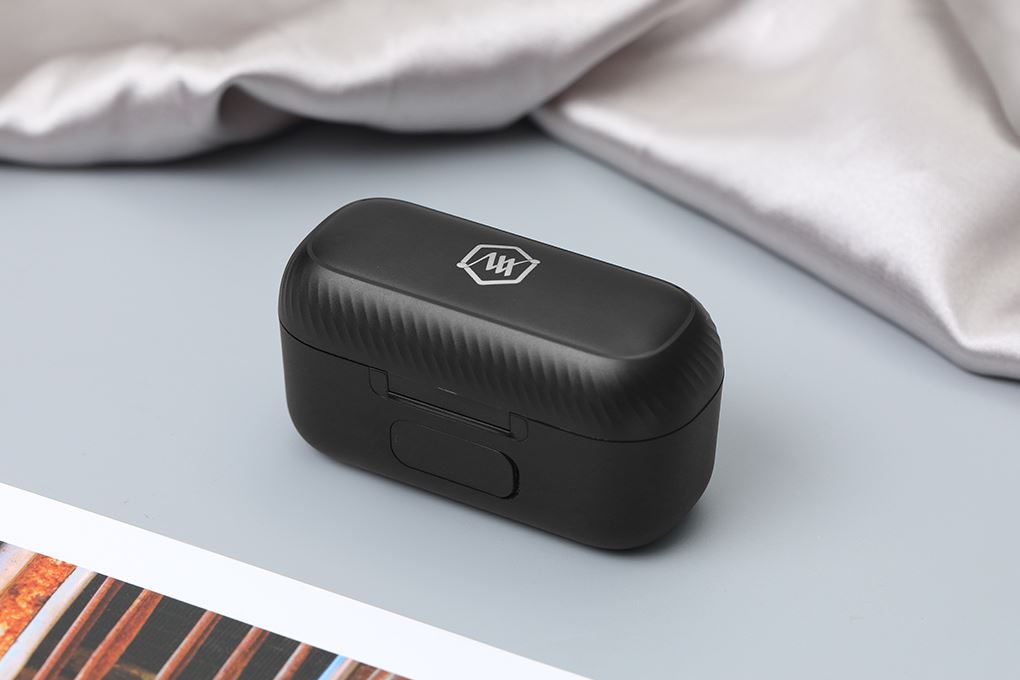 Tai nghe Bluetooth True Wireless Alpha Works AW CURVE320BLK Màu Đen