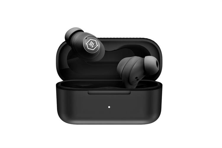 Tai nghe Bluetooth True Wireless Alpha Works AW CURVE320BLK Màu Đen