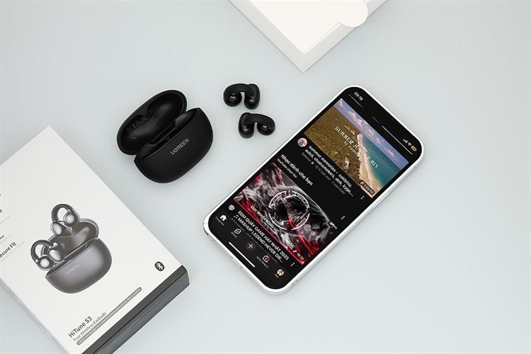 Tai nghe Bluetooth Open-Ear OWS Ugreen HiTune S3 WS209 45785 Màu Đen