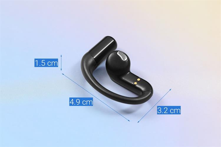 Tai nghe Bluetooth Open-Ear OWS Rezo PulseGo 2 Màu Đen