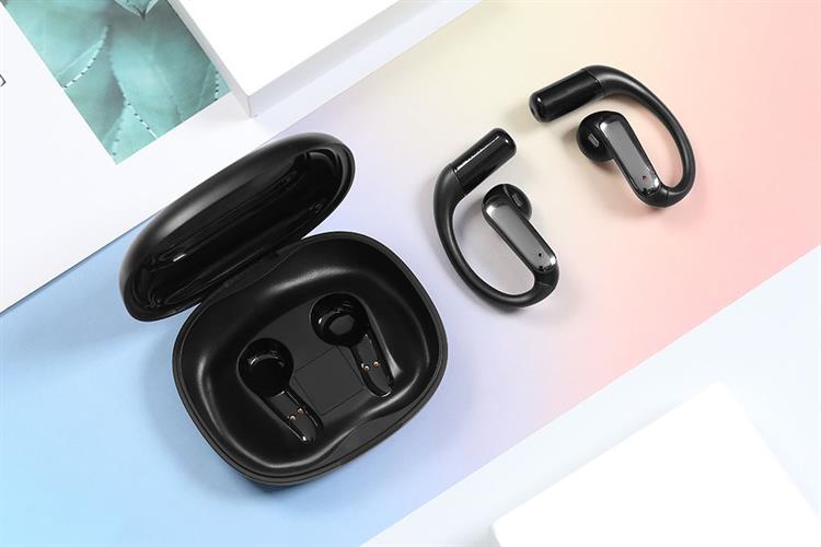 Tai nghe Bluetooth Open-Ear OWS Rezo PulseGo 2 Màu Đen