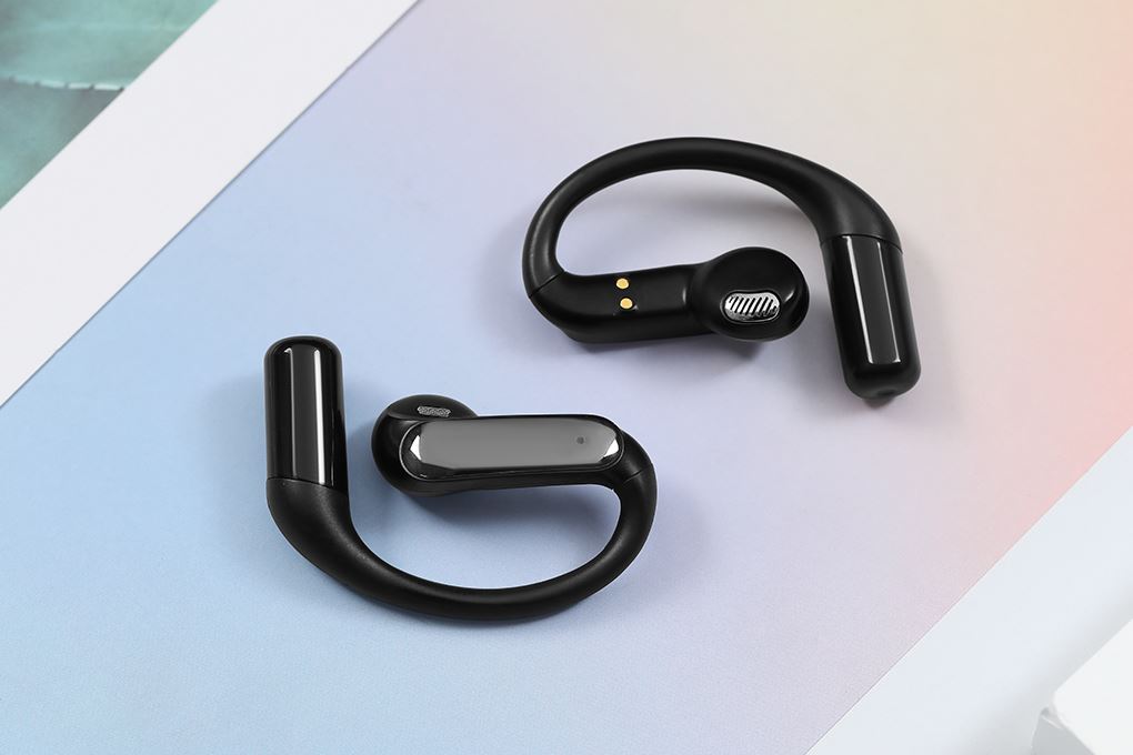 Tai nghe Bluetooth Open-Ear OWS Rezo PulseGo 2 Màu Đen