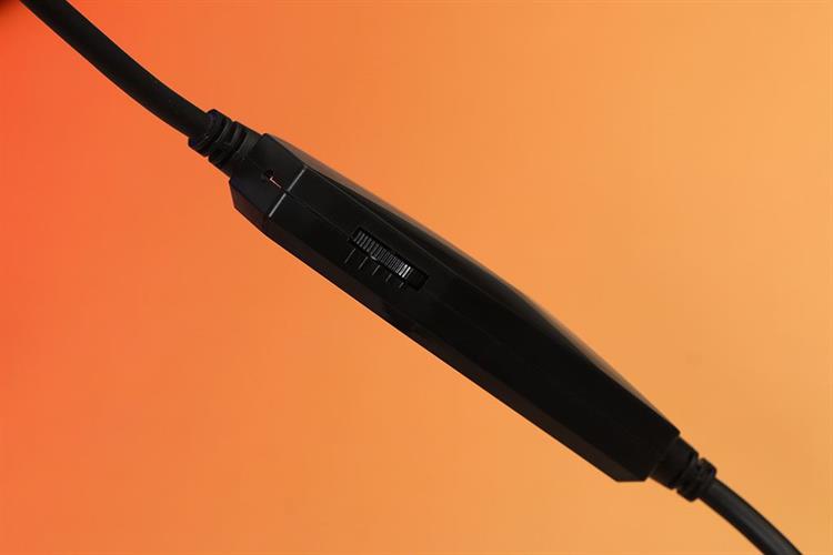 Tai nghe Chụp Tai USB DAREU EH925L Màu Đen - Đỏ