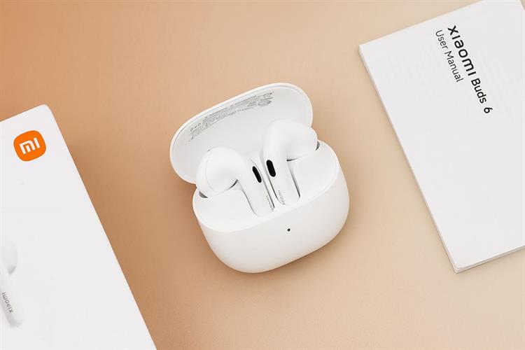 Tai nghe Bluetooth True Wireless Xiaomi Buds 6 Màu Trắng
