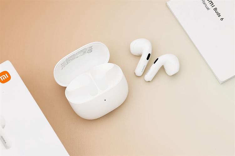 Tai nghe Bluetooth True Wireless Xiaomi Buds 6 Màu Trắng