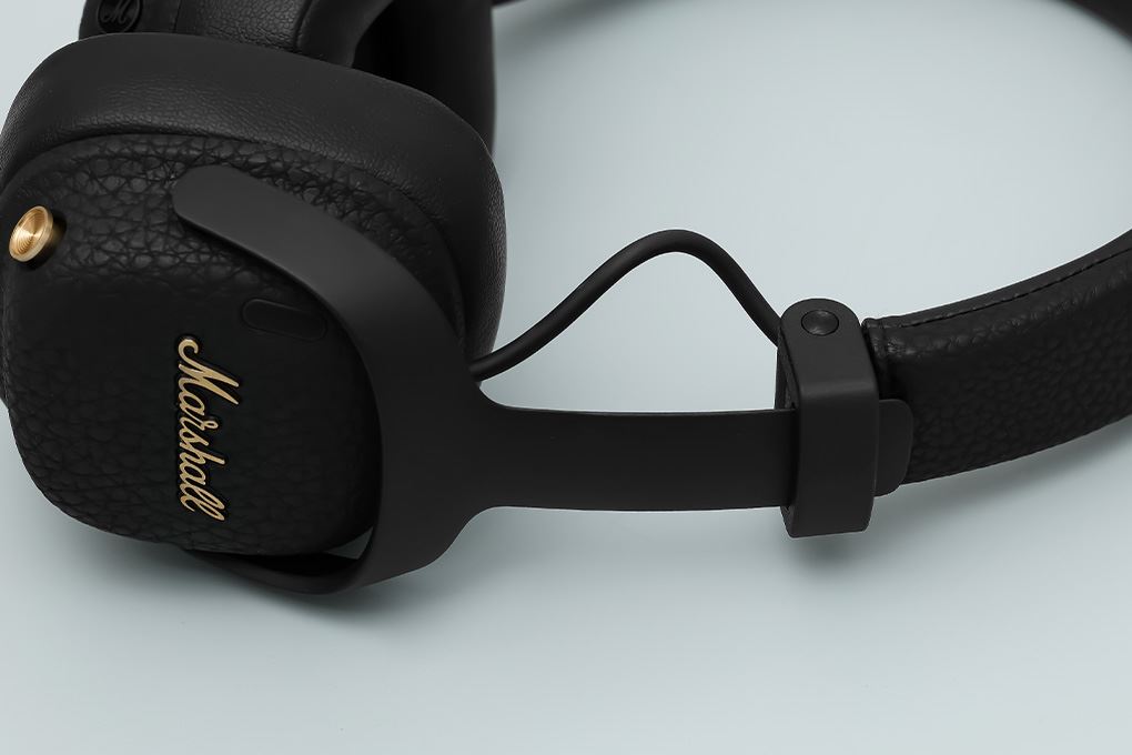Tai nghe Bluetooth Chụp Tai Marshall Milton A.N.C. Màu Đen