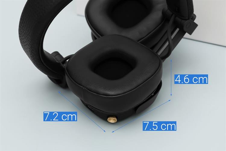 Tai nghe Bluetooth Chụp Tai Marshall Milton A.N.C. Màu Đen