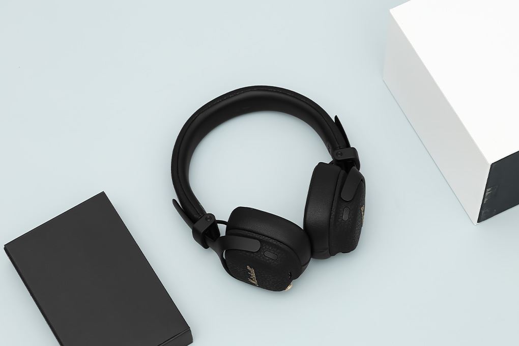 Tai nghe Bluetooth Chụp Tai Marshall Milton A.N.C. Màu Đen