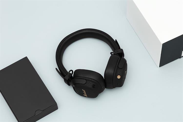 Tai nghe Bluetooth Chụp Tai Marshall Milton A.N.C. Màu Đen