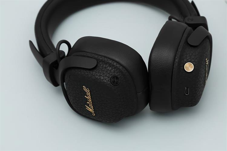 Tai nghe Bluetooth Chụp Tai Marshall Milton A.N.C. Màu Đen