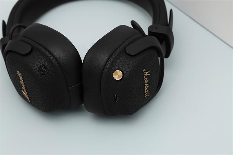 Tai nghe Bluetooth Chụp Tai Marshall Milton A.N.C. Màu Đen