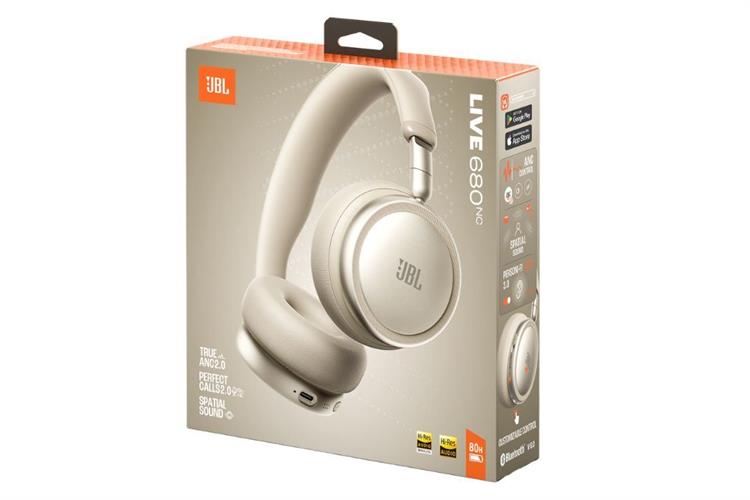 Tai nghe Bluetooth Chụp Tai JBL Live 680NC Màu Vàng